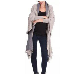 Seraphine Two-Tone Luxury Maternity Nursing Shawl Wrap: LIKE NEW CONDITION.